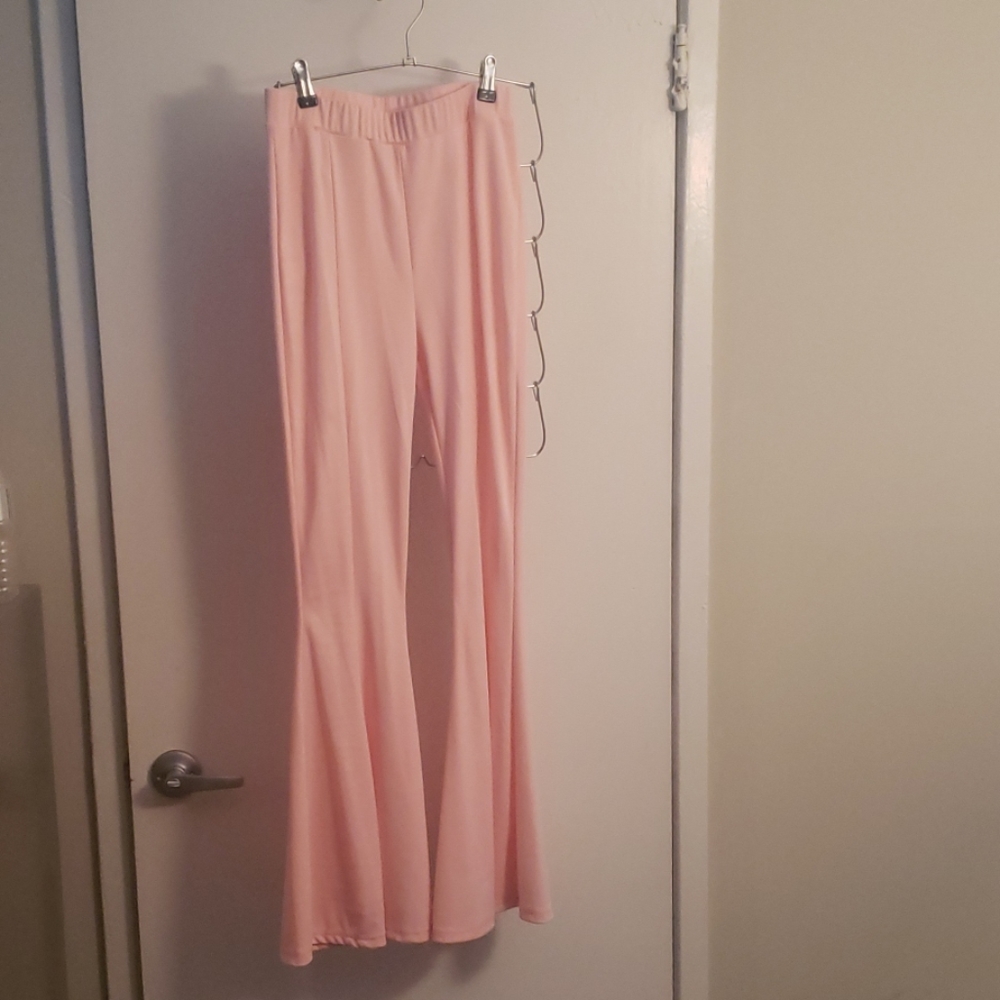 Pink Bell Bottom pants